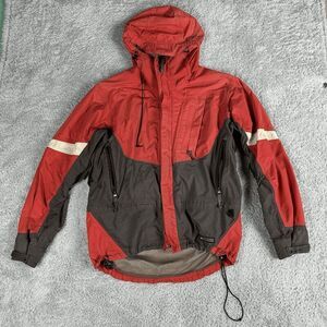 REI Men's Gorpcore Street Full Zip Jacket M Red Grey Outdoor Hiking